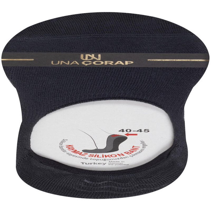 UNA Modal 12'li Füme Babet Çorap